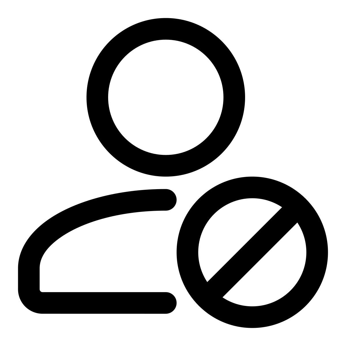 block user icon