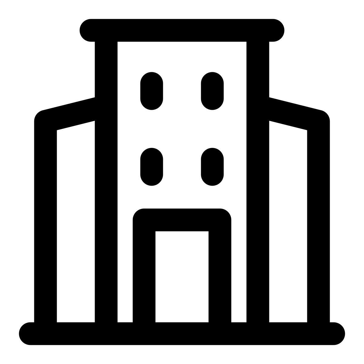 apartment house icon