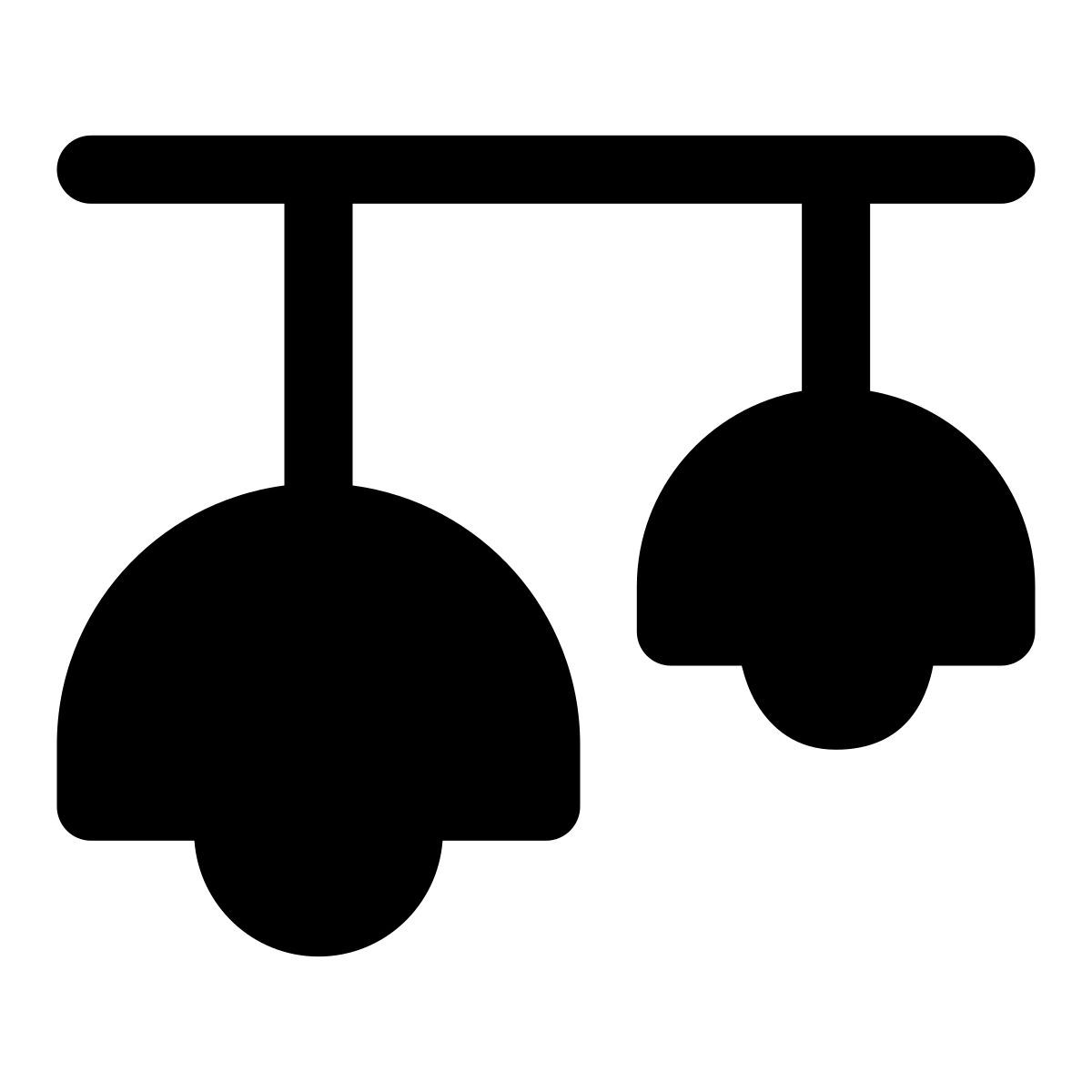 ceiling lamp icon