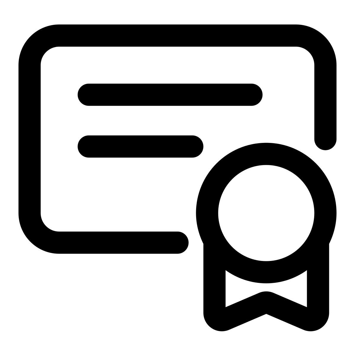 certificate icon