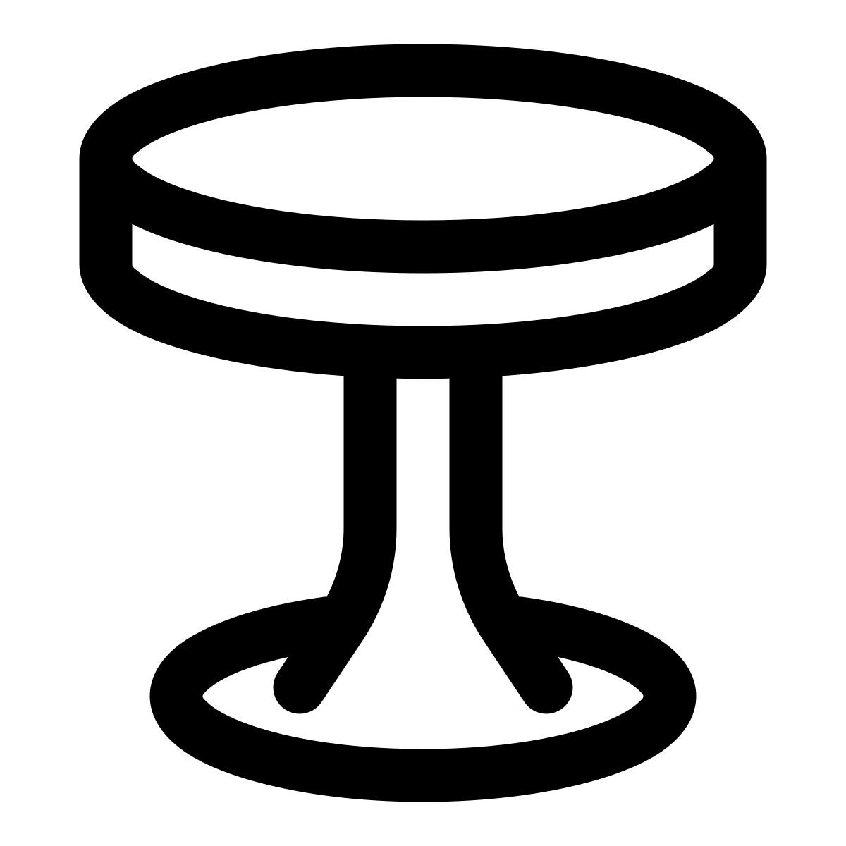 circle table icon