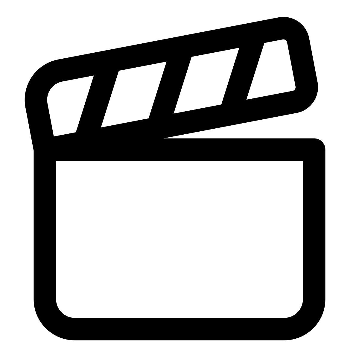 clapperboard icon