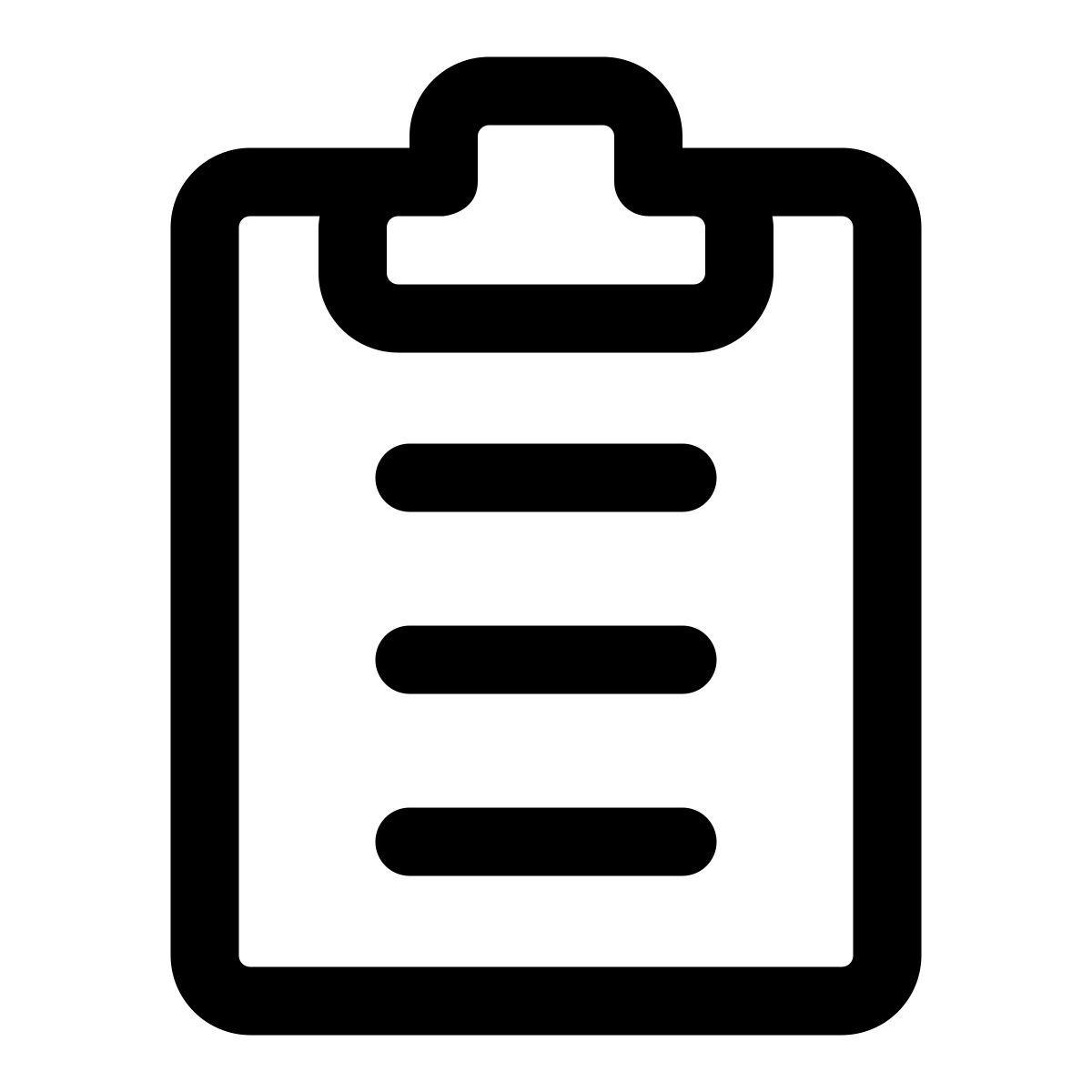clipboard icon