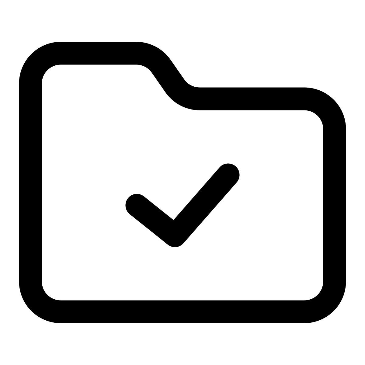 check folder icon