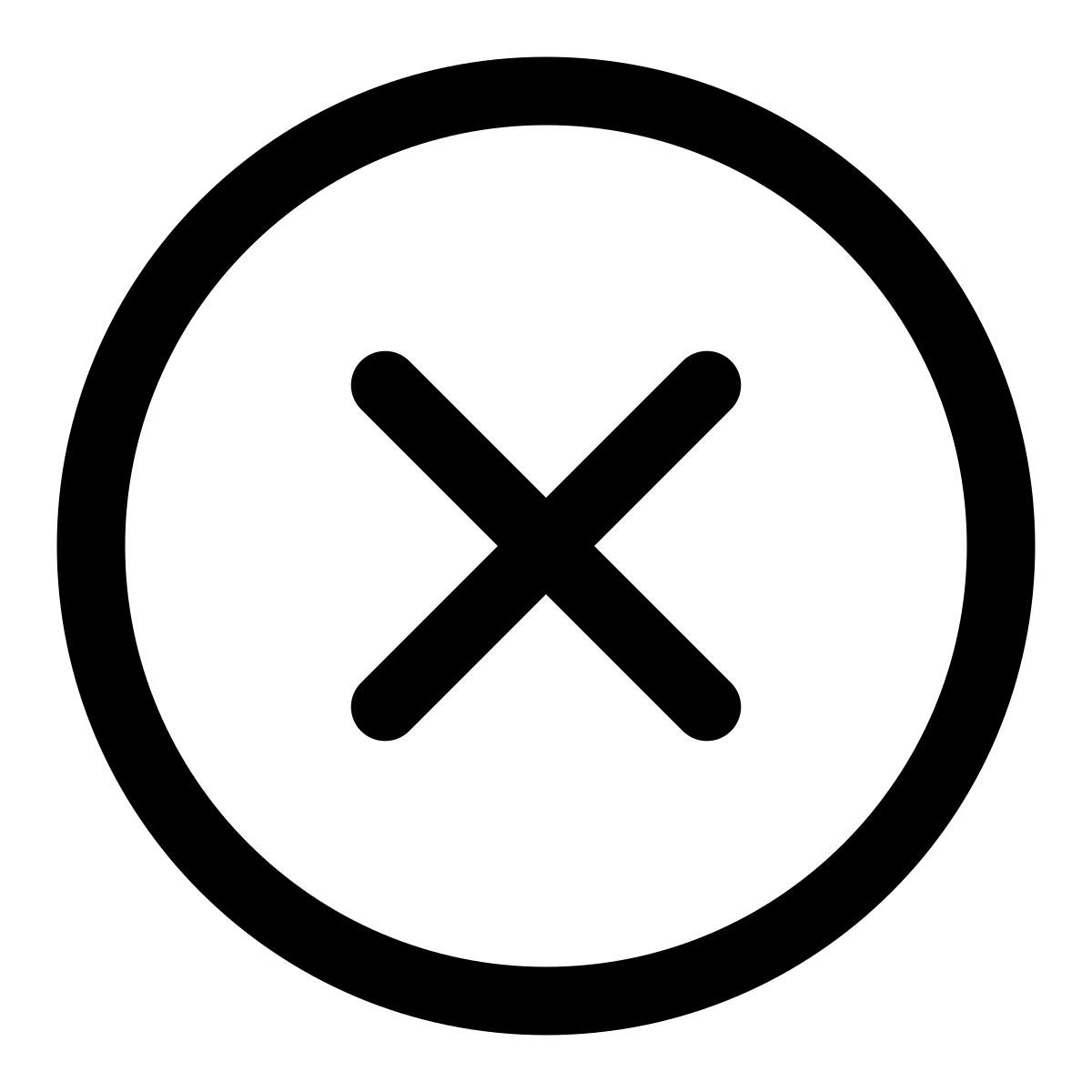cross icon