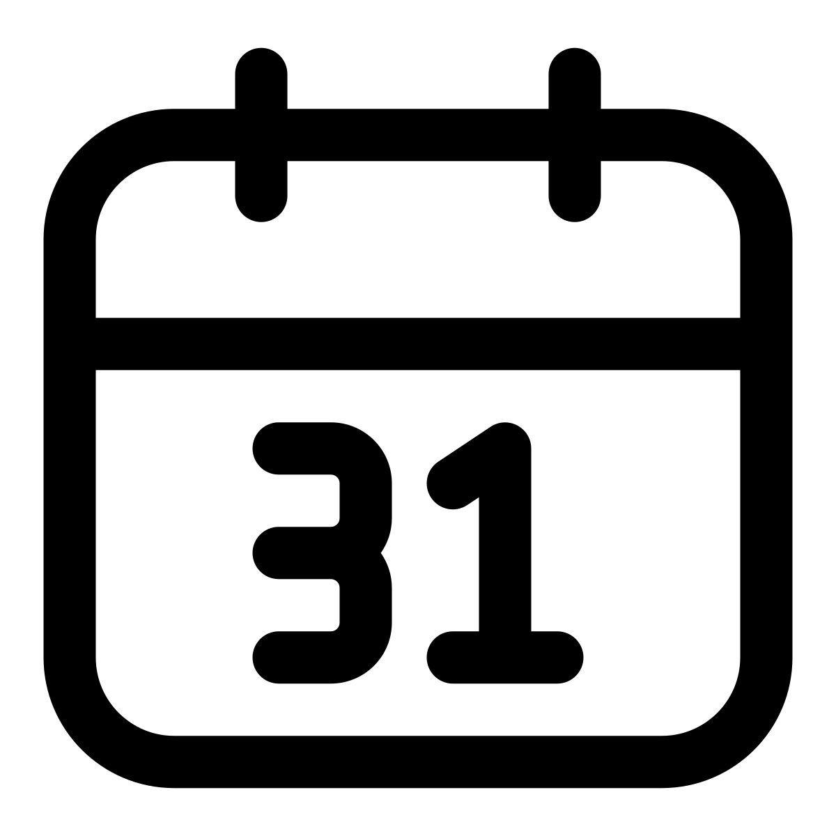 date 31 icon