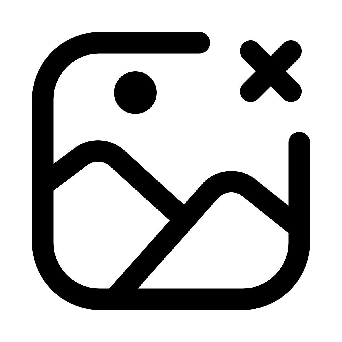 elimina foto icon