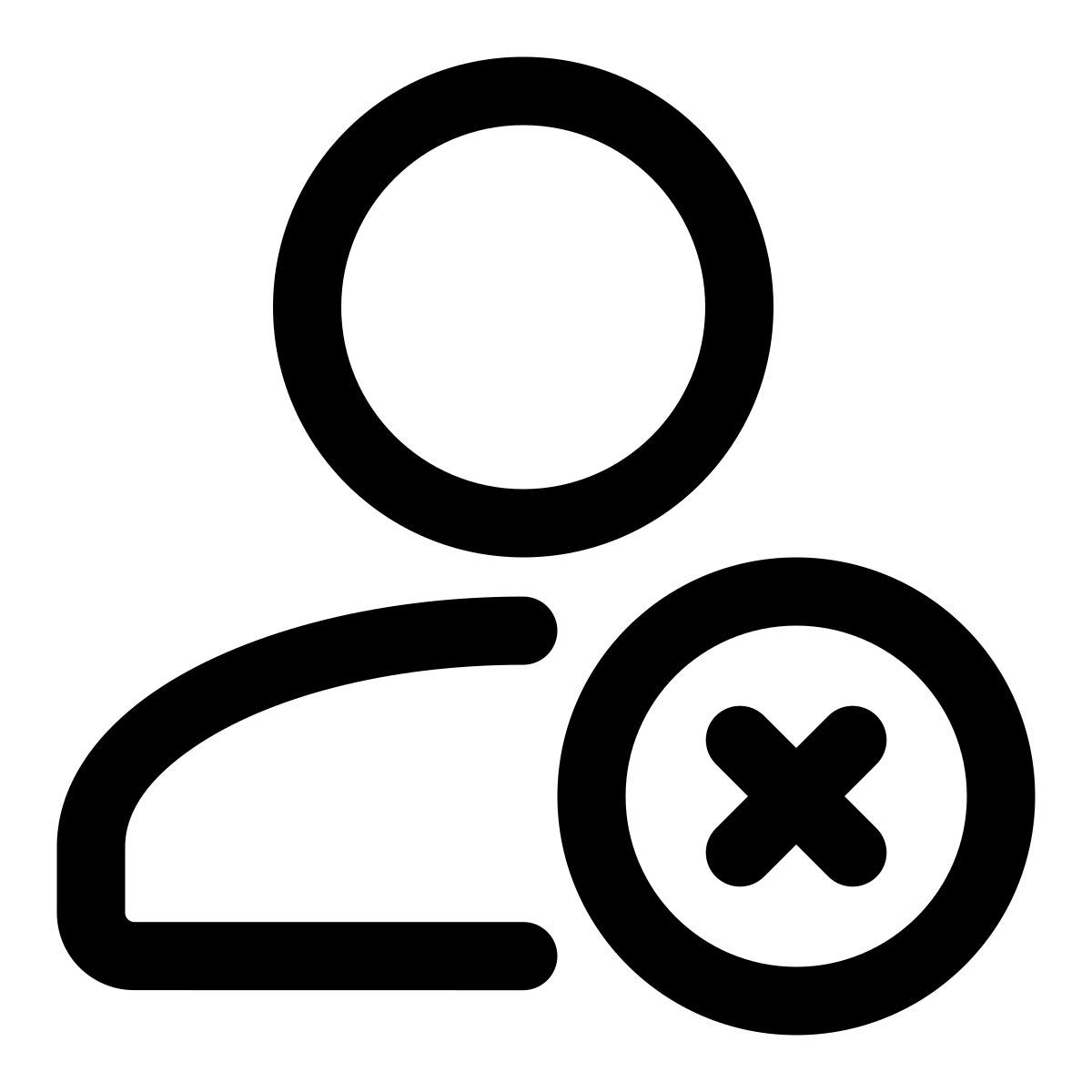 eliminar usuario icon