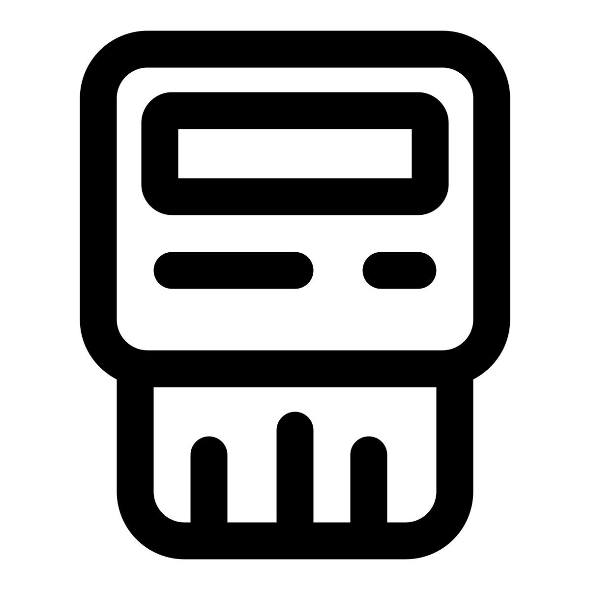 electric meter icon