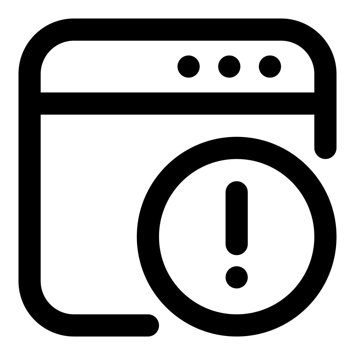 error icon