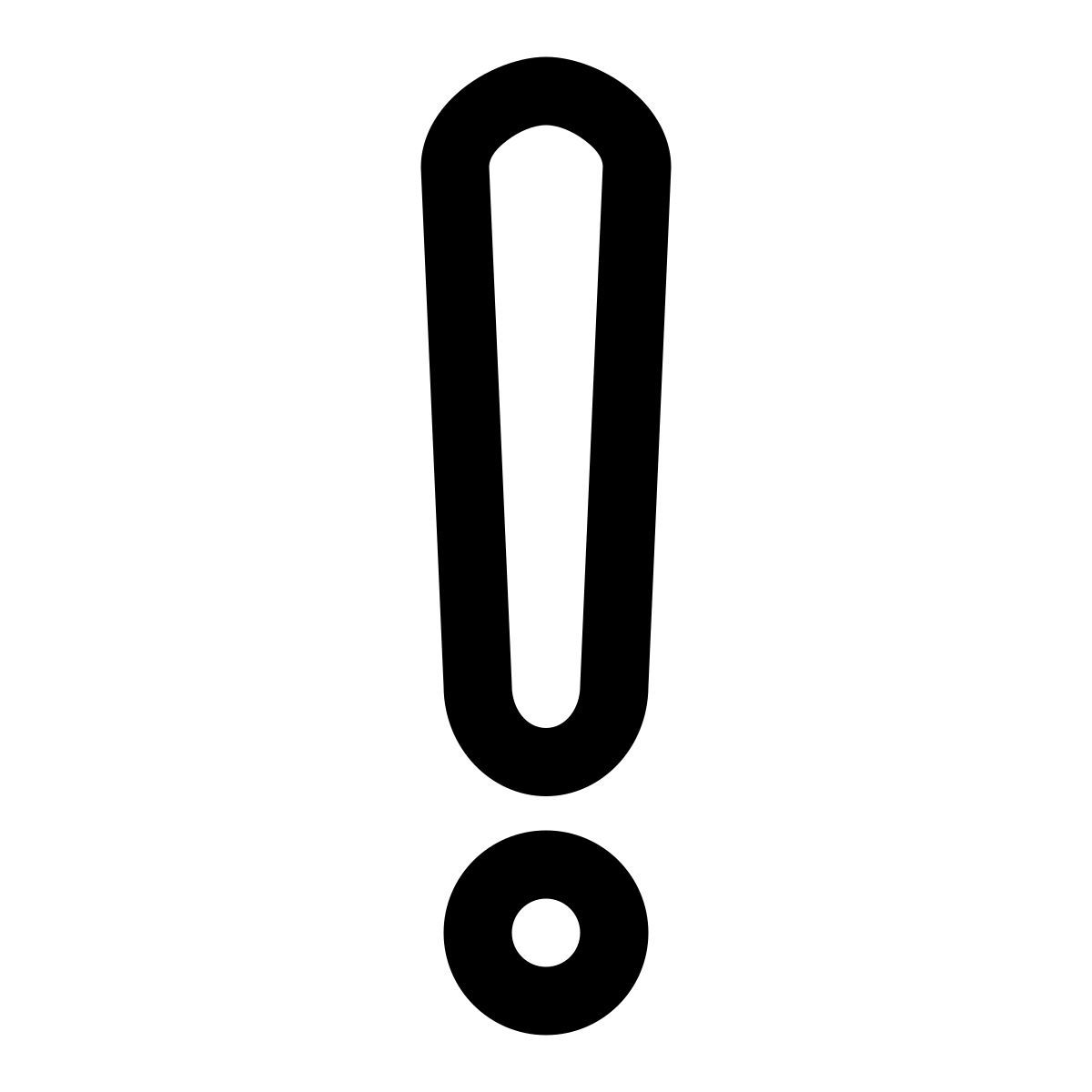 exclamation mark icon