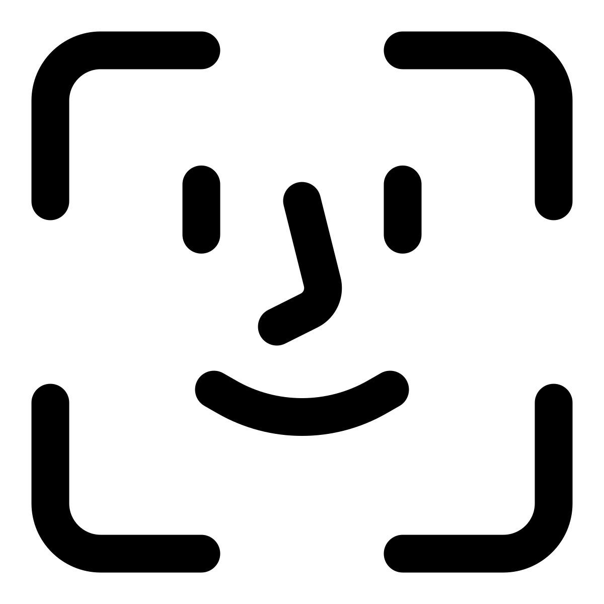 face scan icon