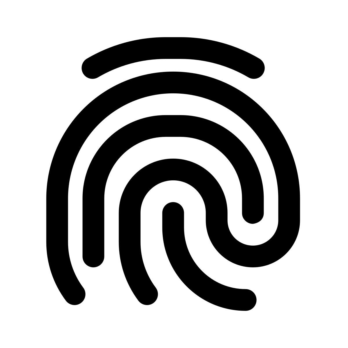 fingerprint icon