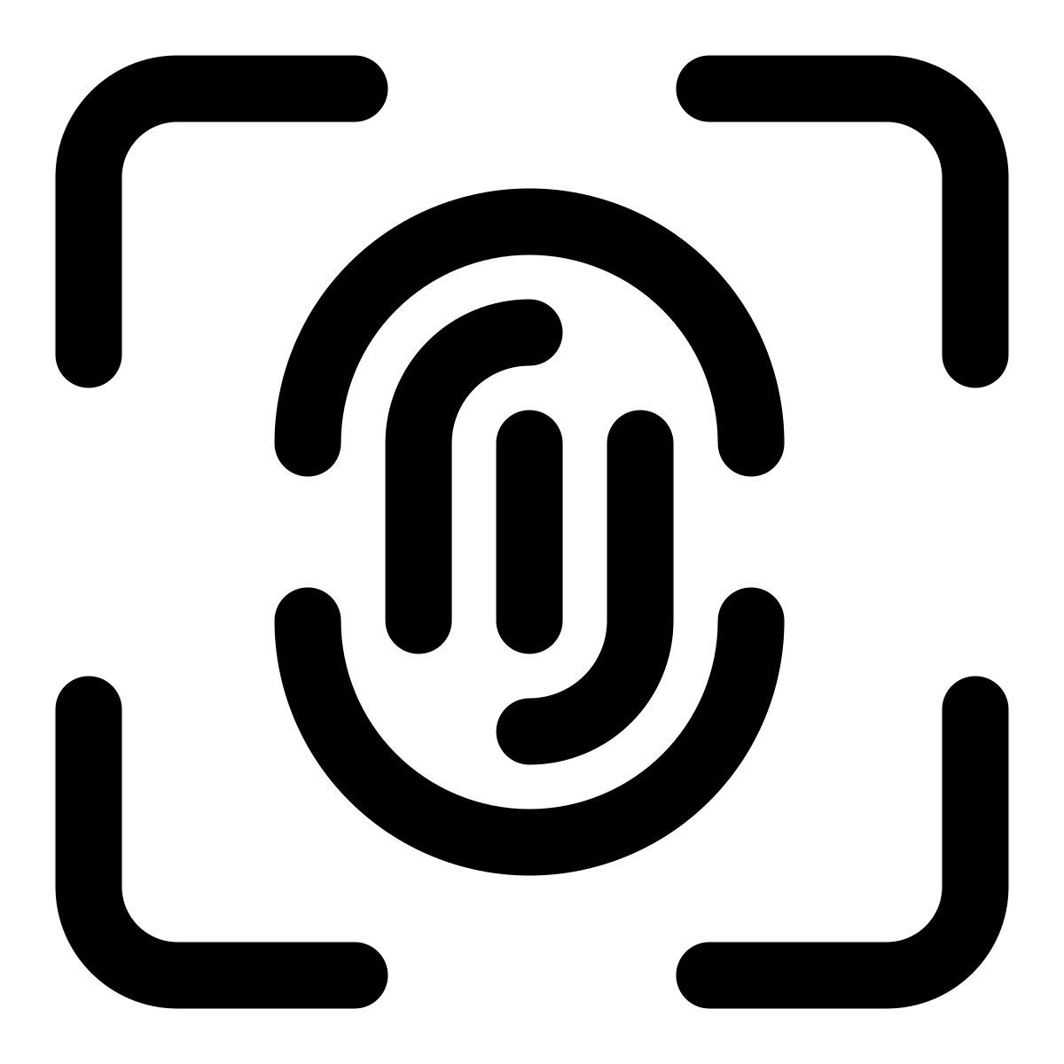 fingerprint icon