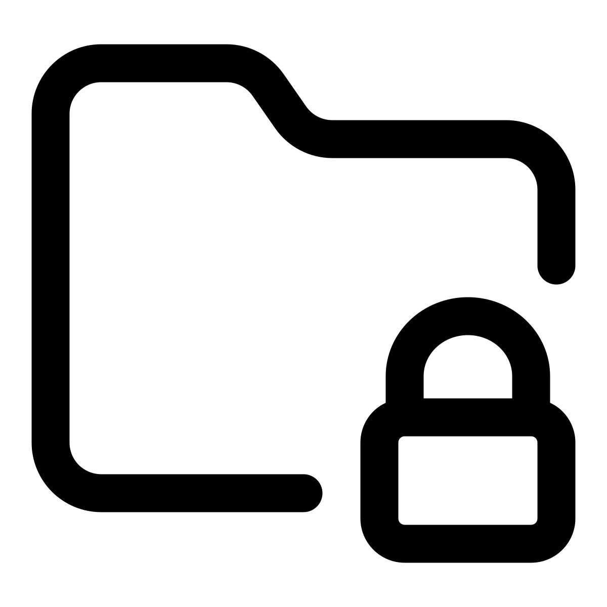 folder protection icon