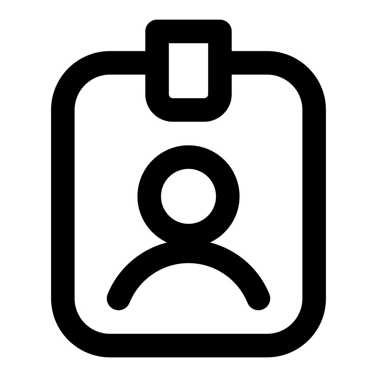 tarjeta de identificación icon