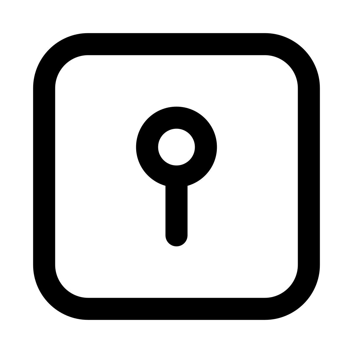 keyhole icon