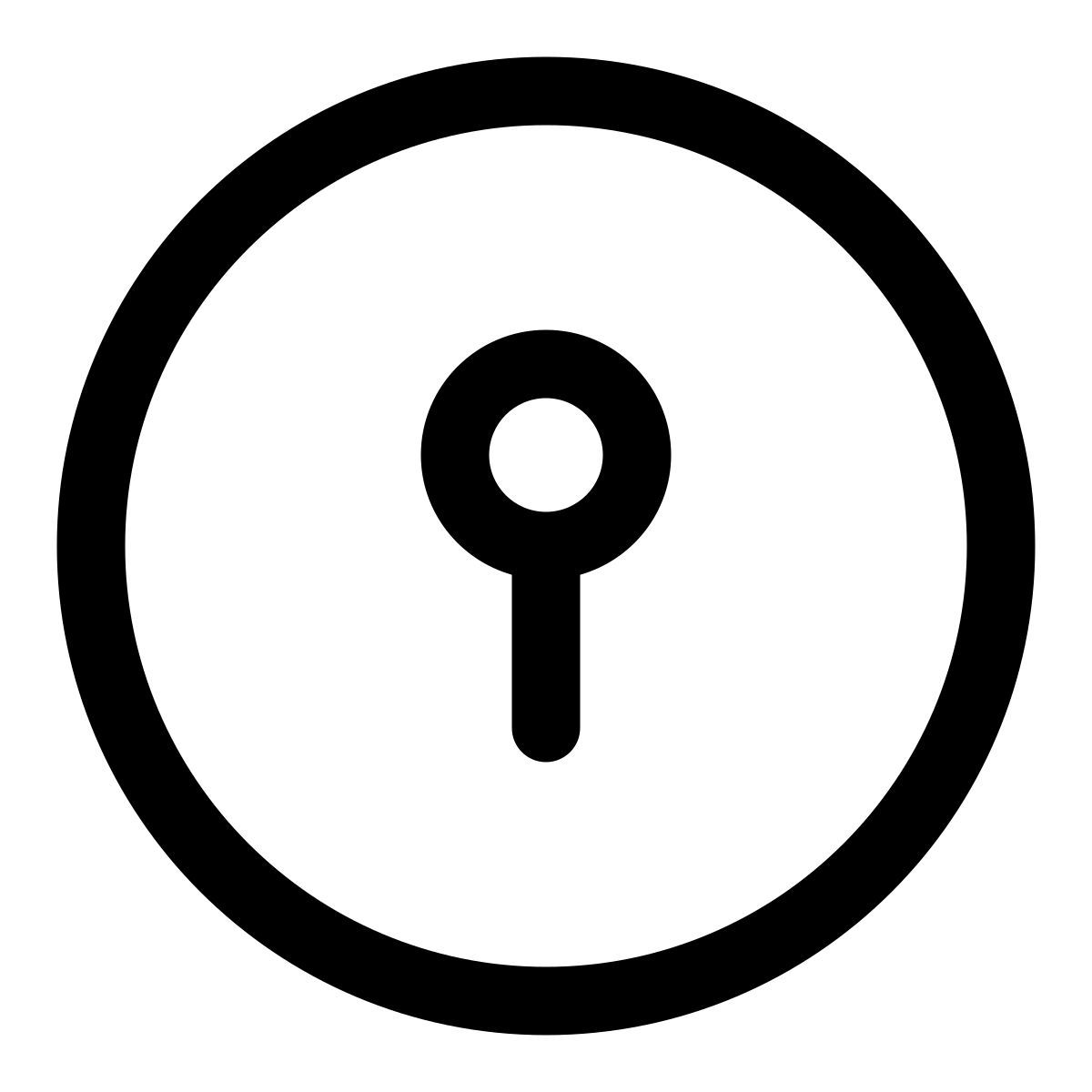 keyhole icon