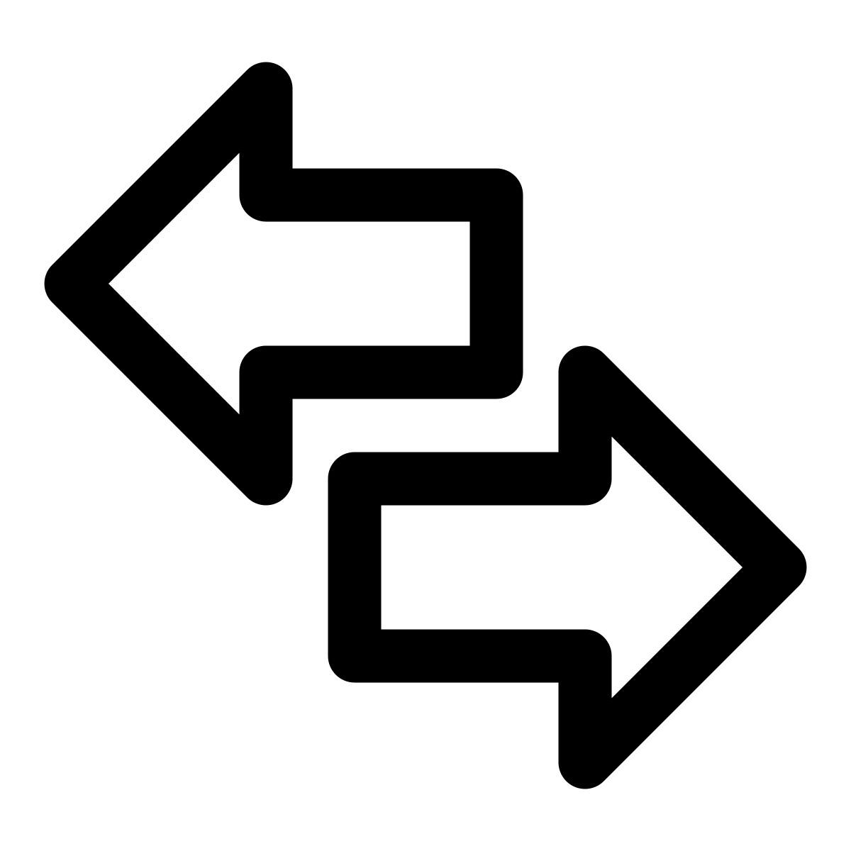 left and right icon