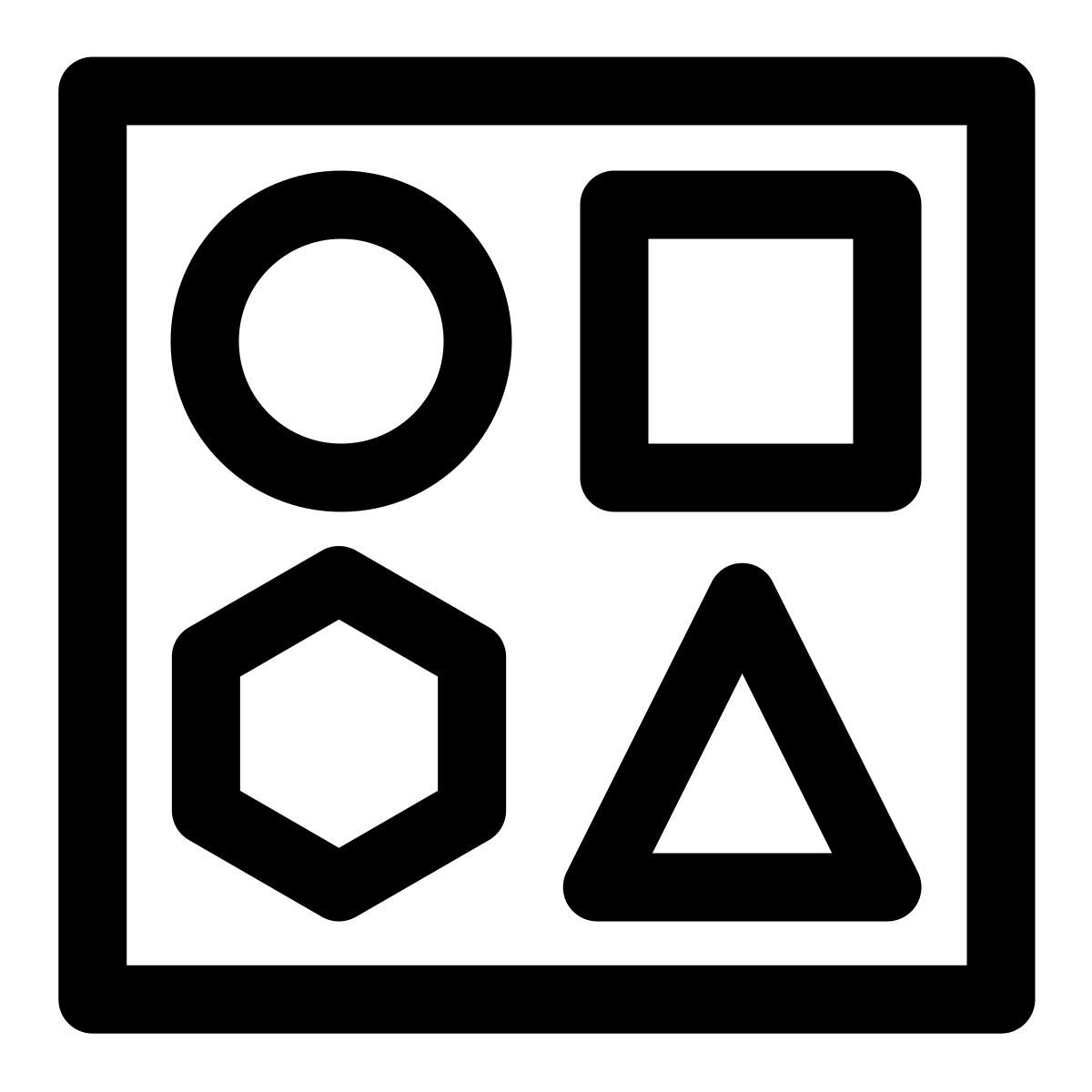 Geometrische Figuren icon