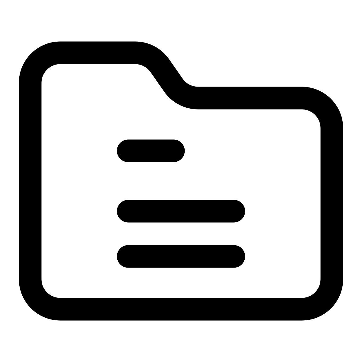menu icon