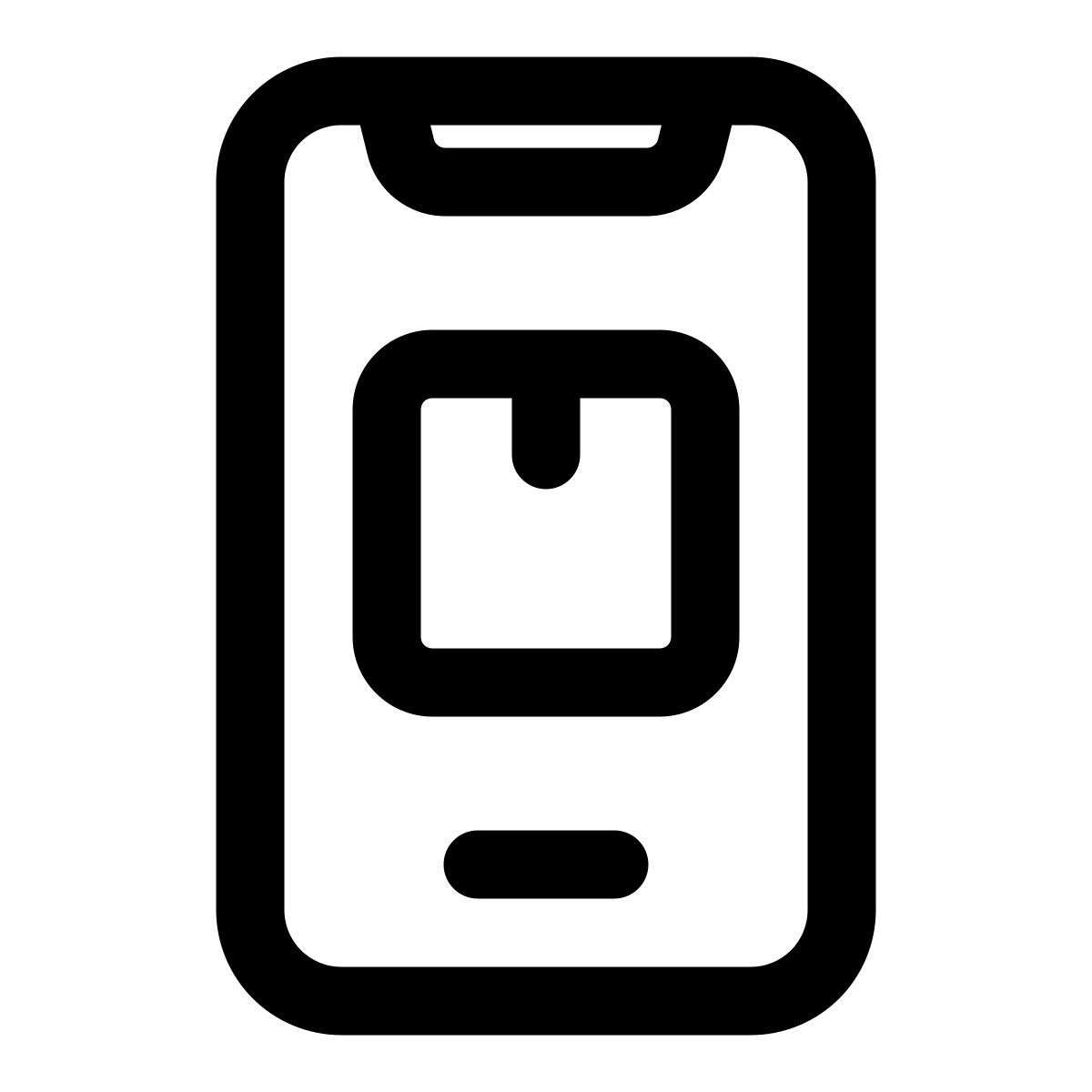 aplicación móvil icon