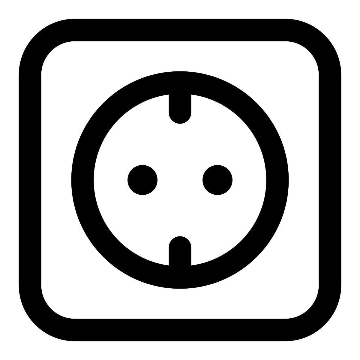 전원 소켓 icon