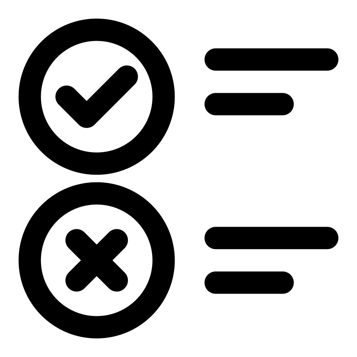 pros and cons icon