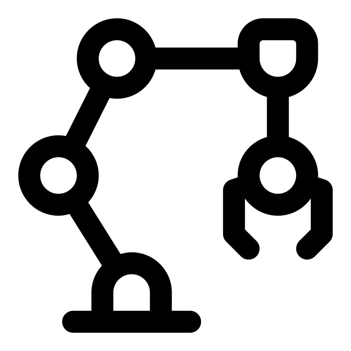 robot arm icon
