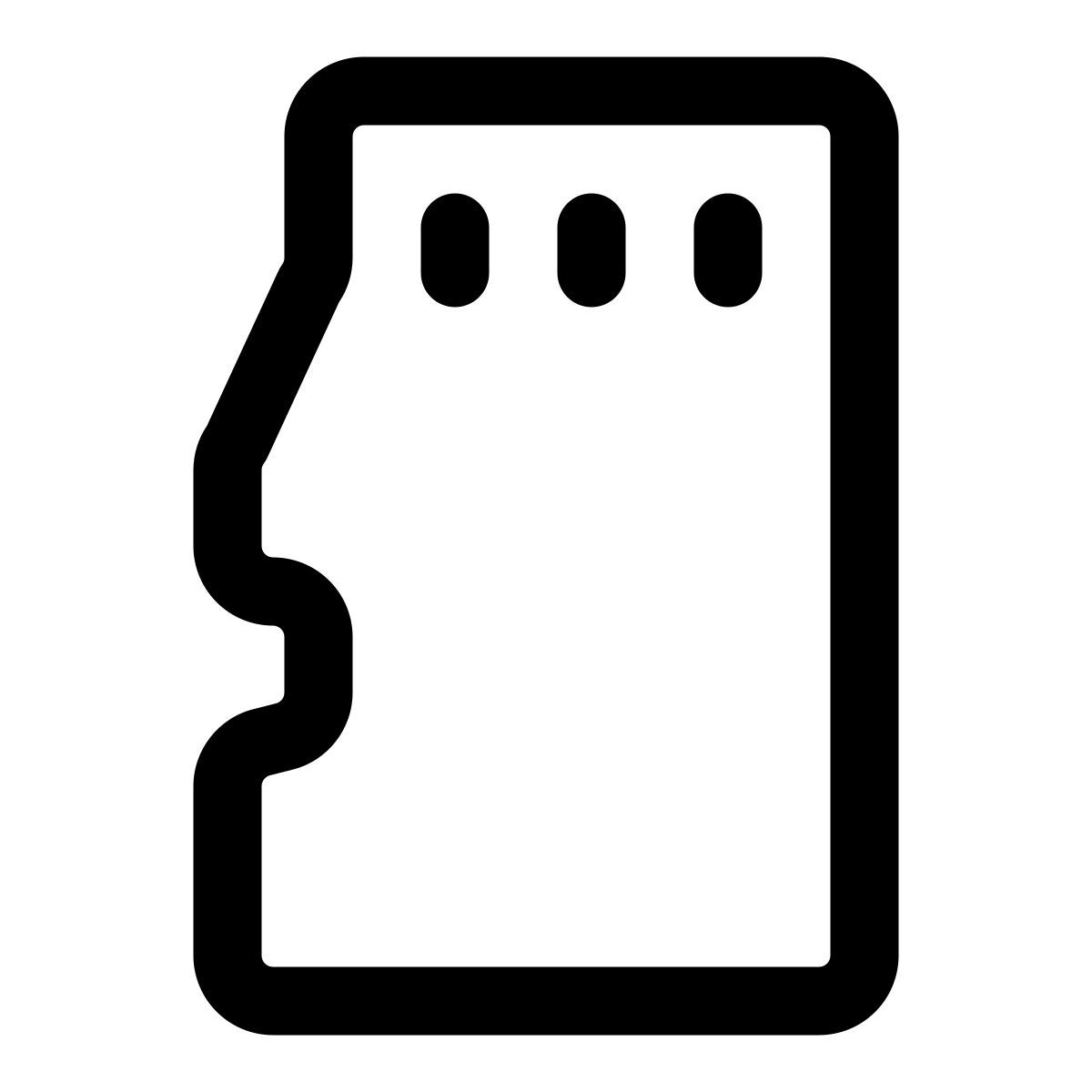 sd card icon