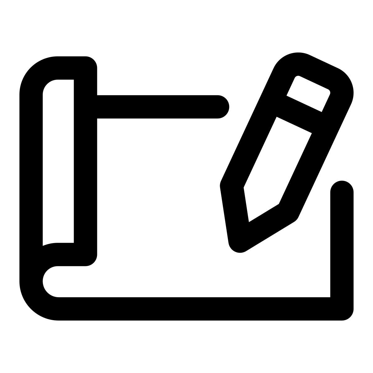 sketching icon