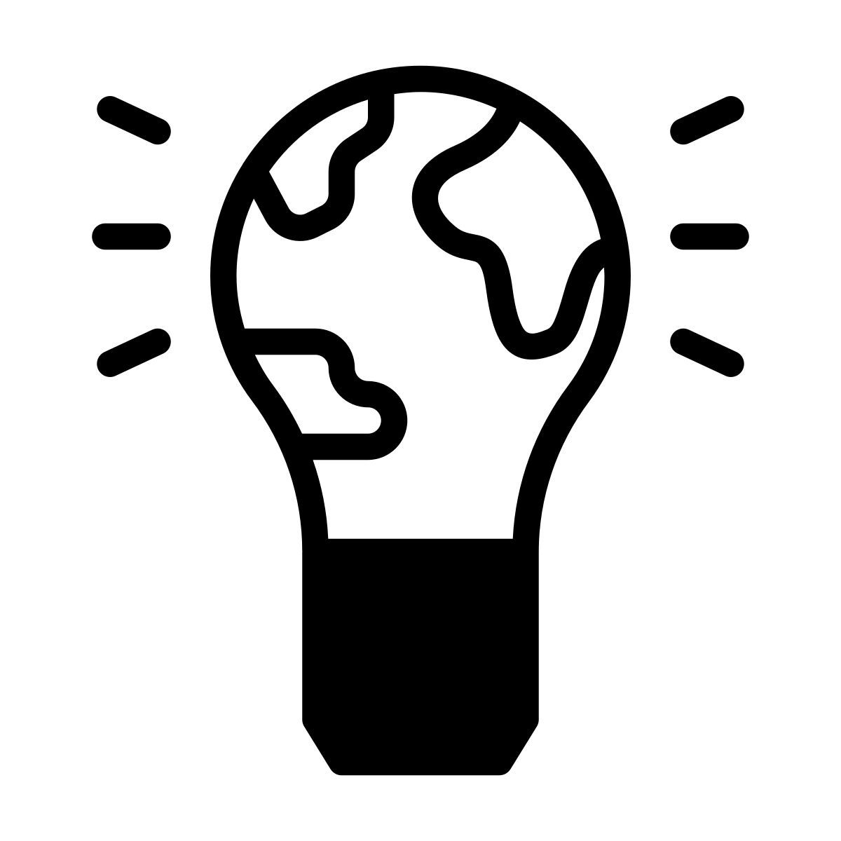 eco bulb icon