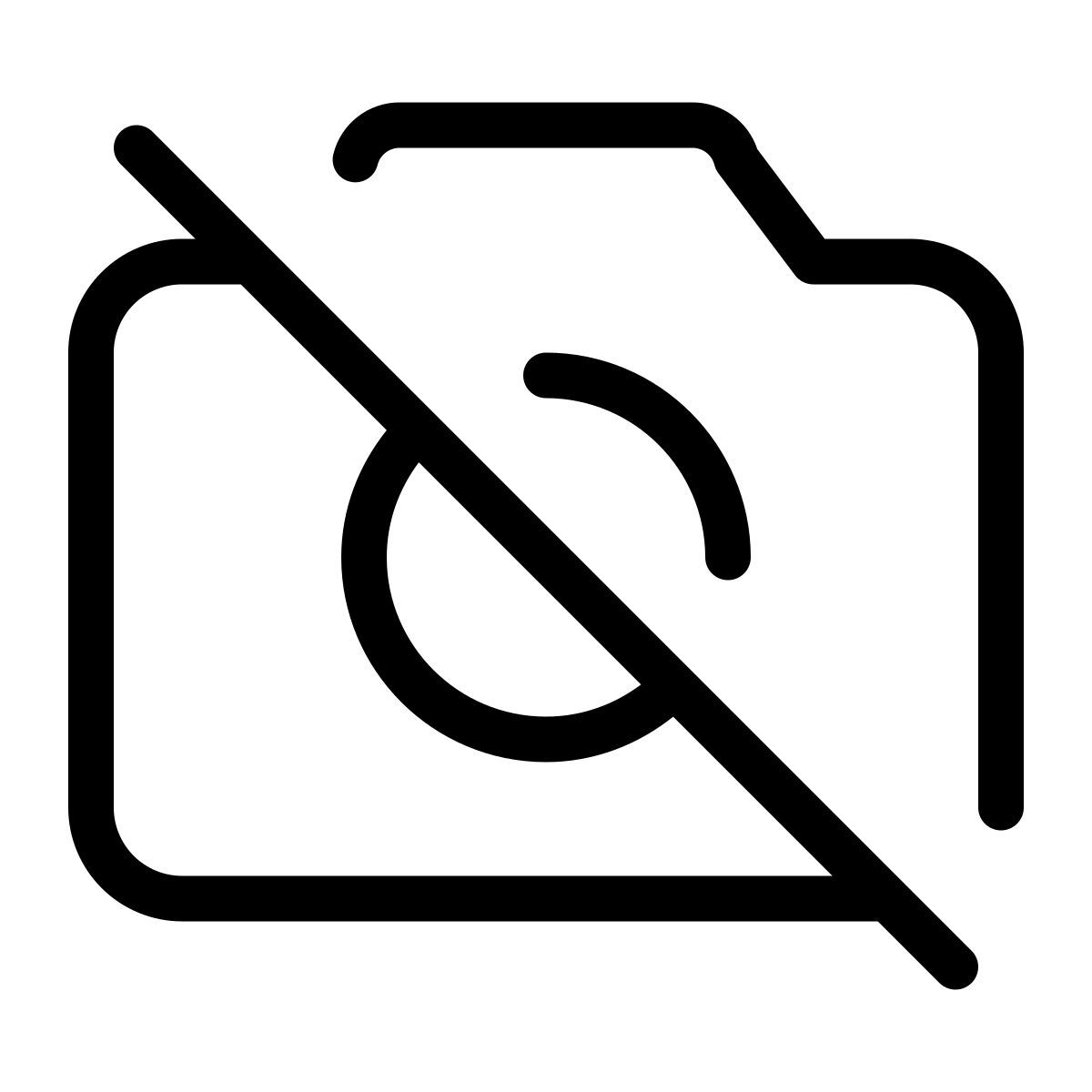 no cámaras icon