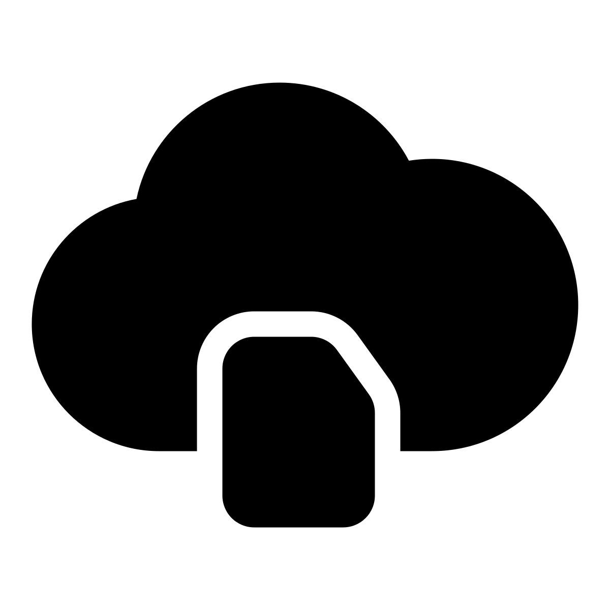 cloud file icon