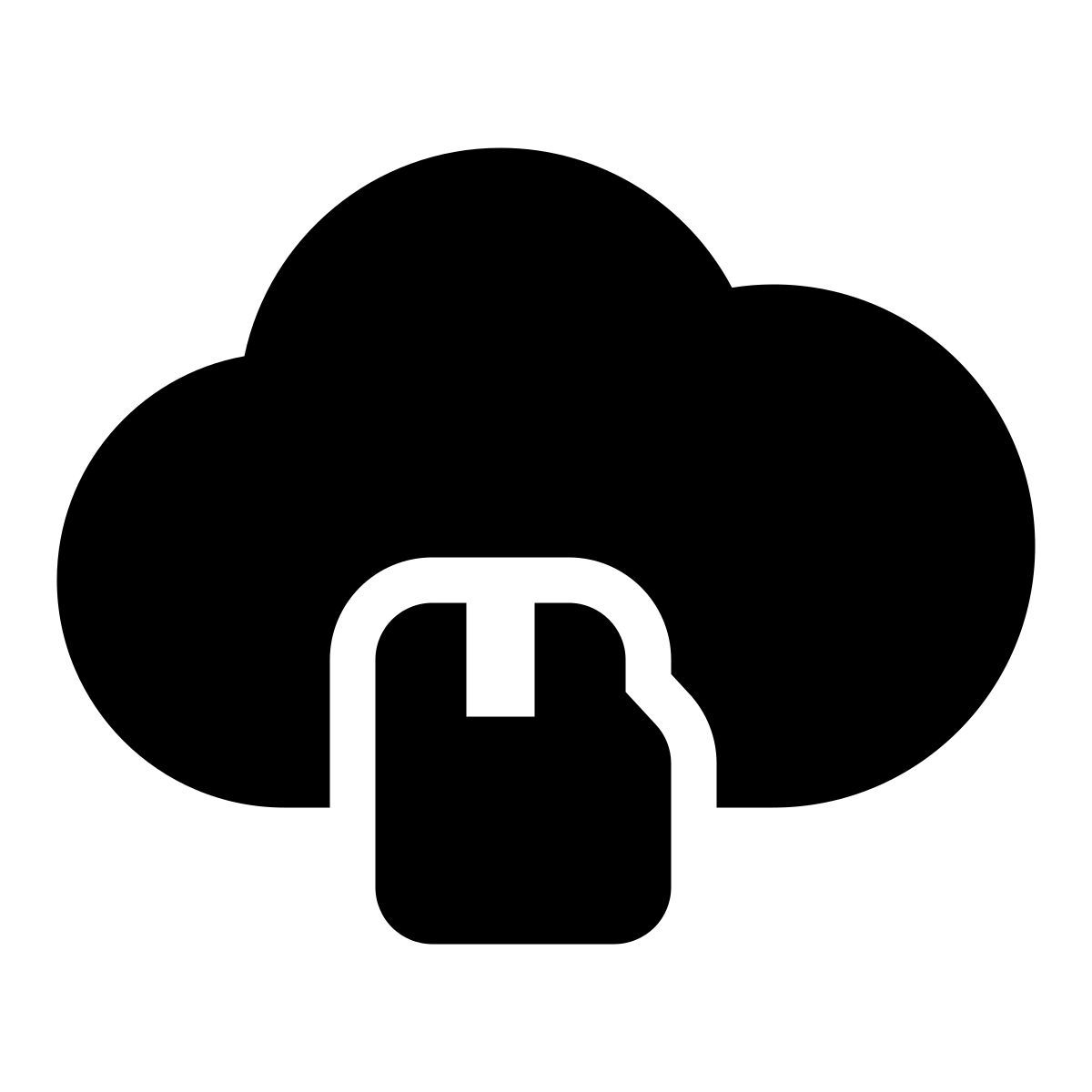 cloud sd card icon