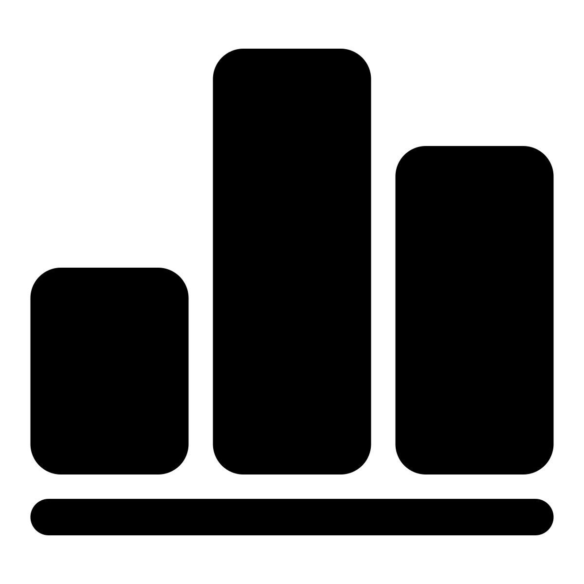 gráfico de barras icon