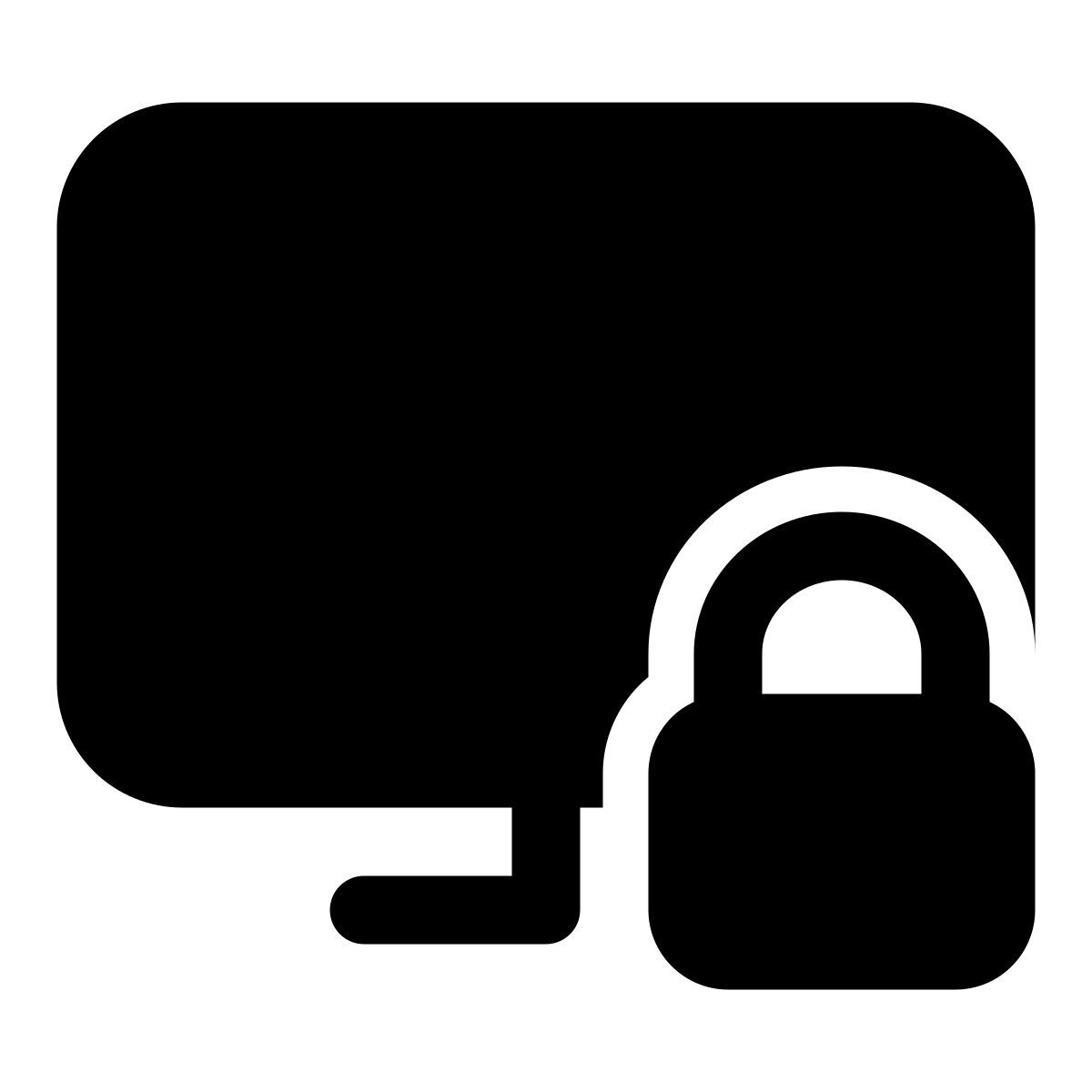 computer protection icon
