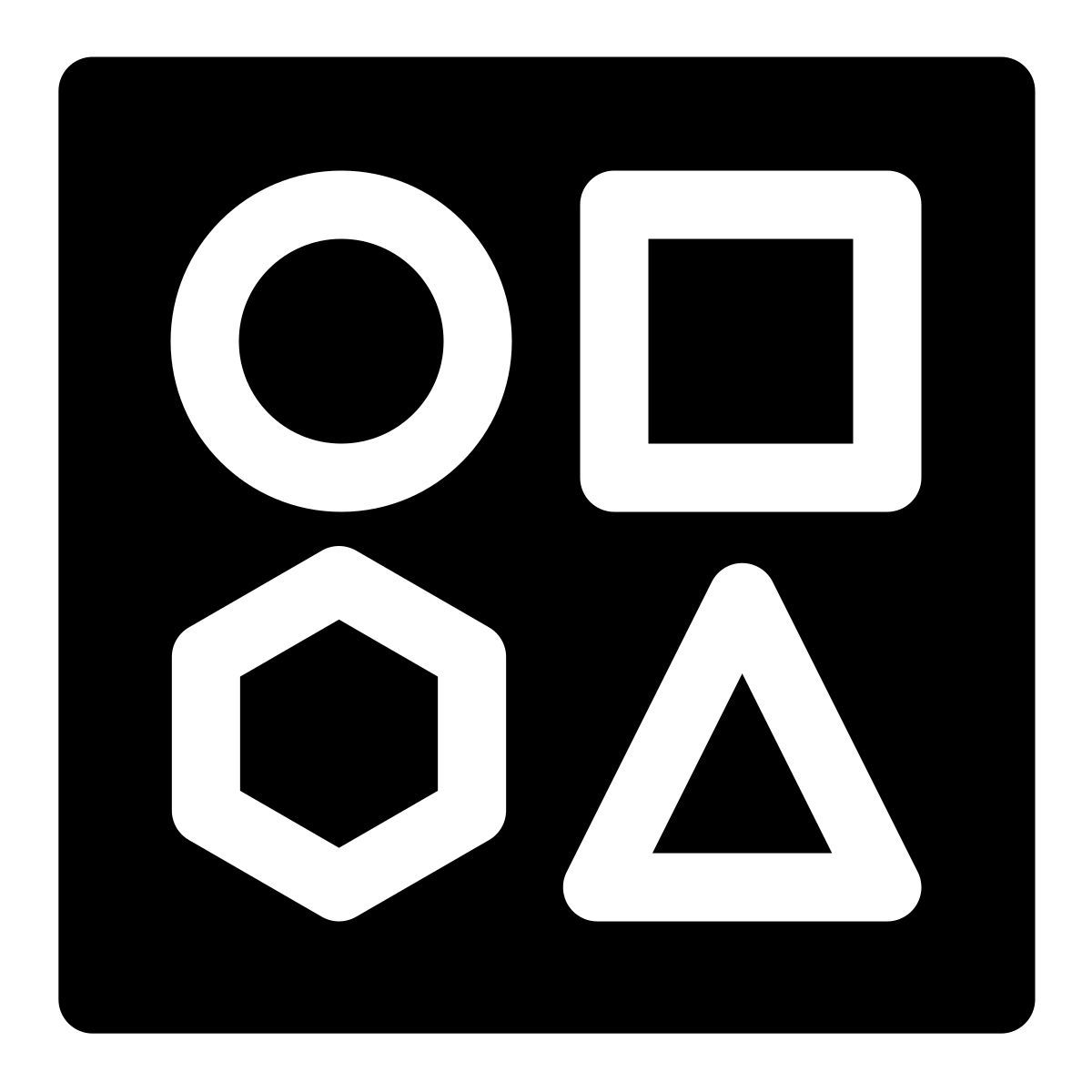 figures géométriques icon