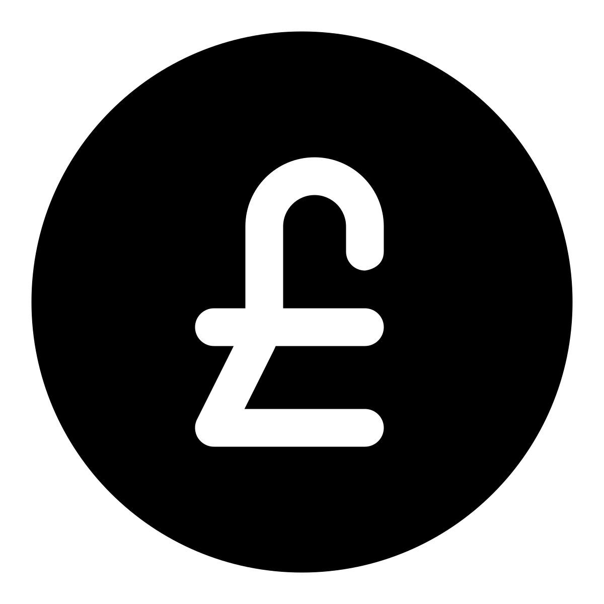 pound sterling icon