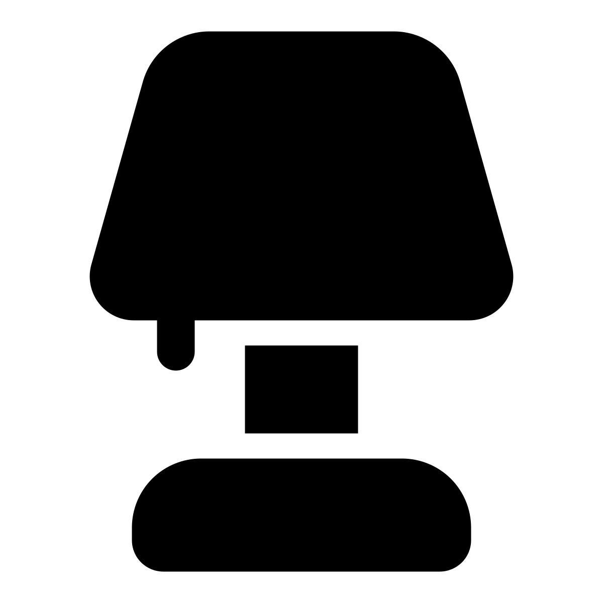 lámpara de mesa icon