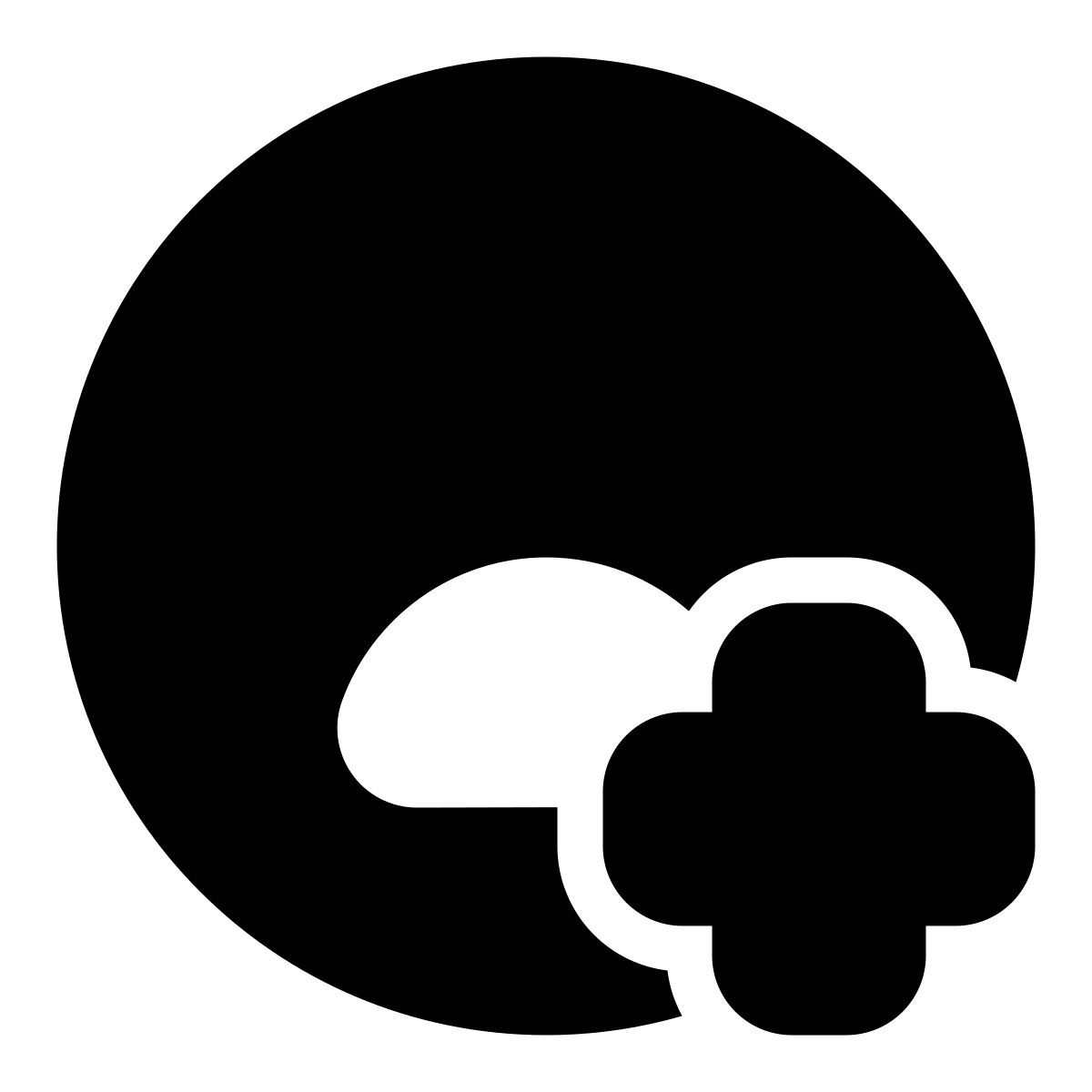 external user healthcare tanah basah glyph tanah basah 2 icon