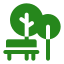 external-park-nature-tanah-basah-glyph-tanah-basah