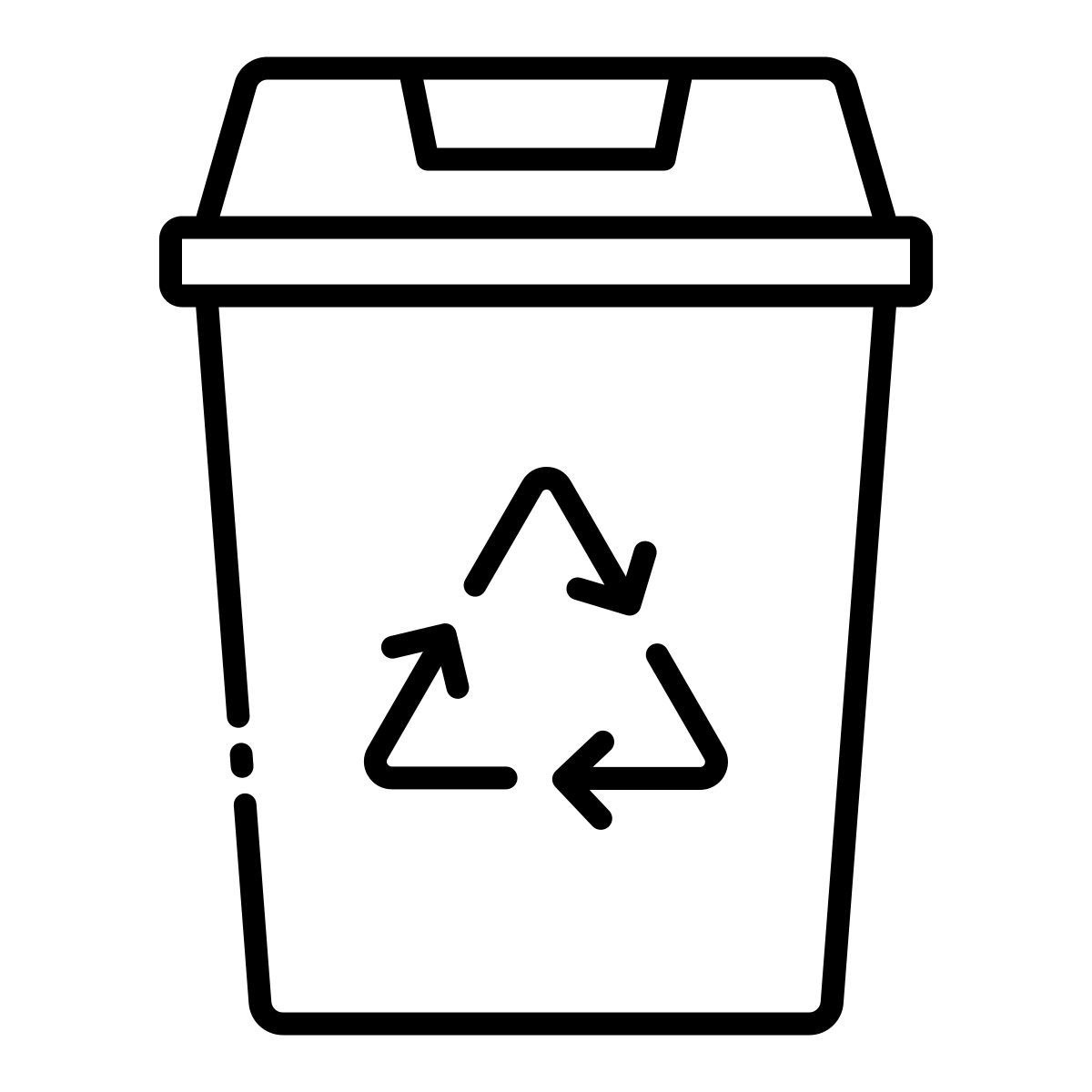 trash bin icon