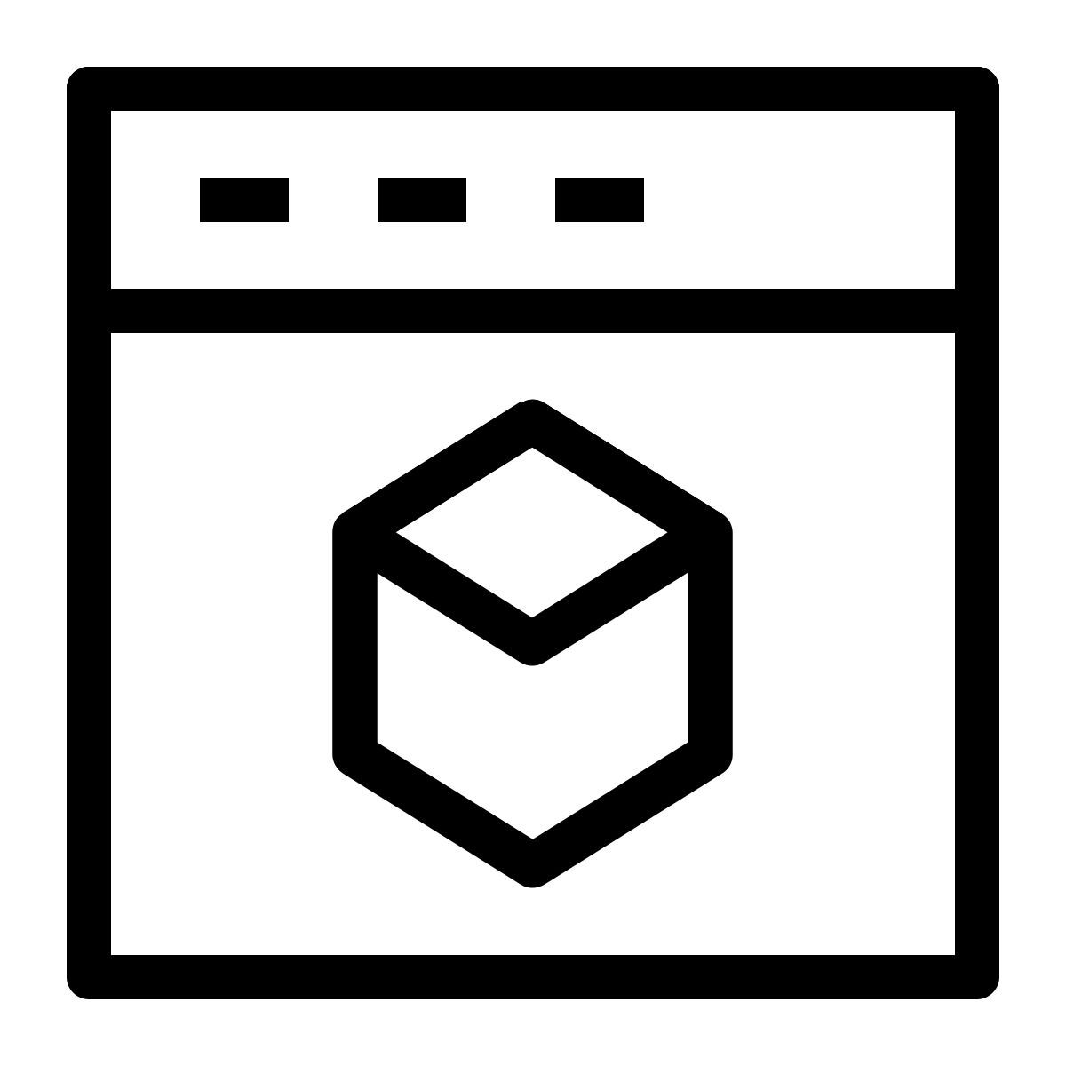 3d website icon