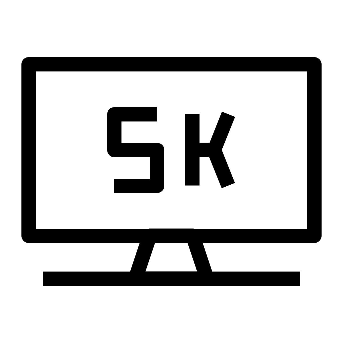 5k television icon
