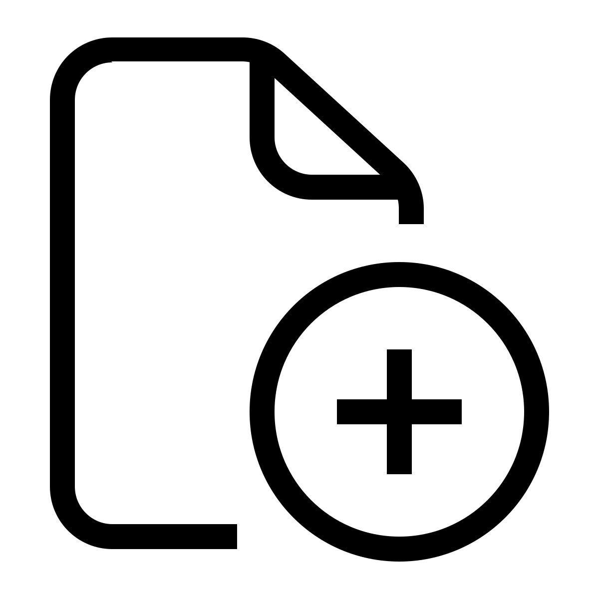 add file icon