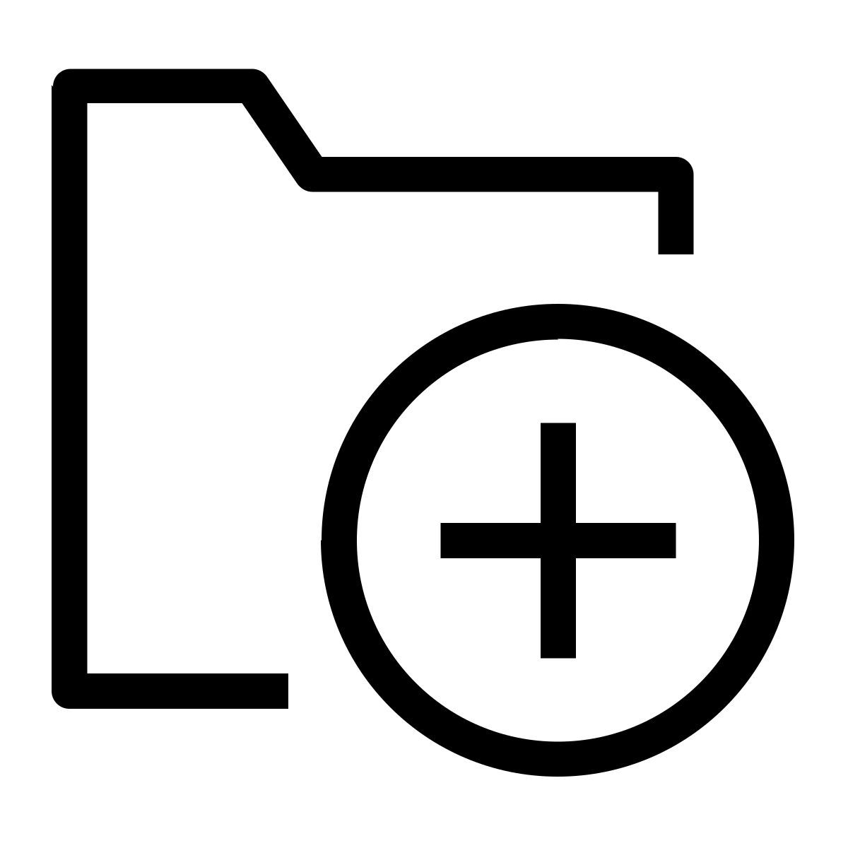 add folder icon