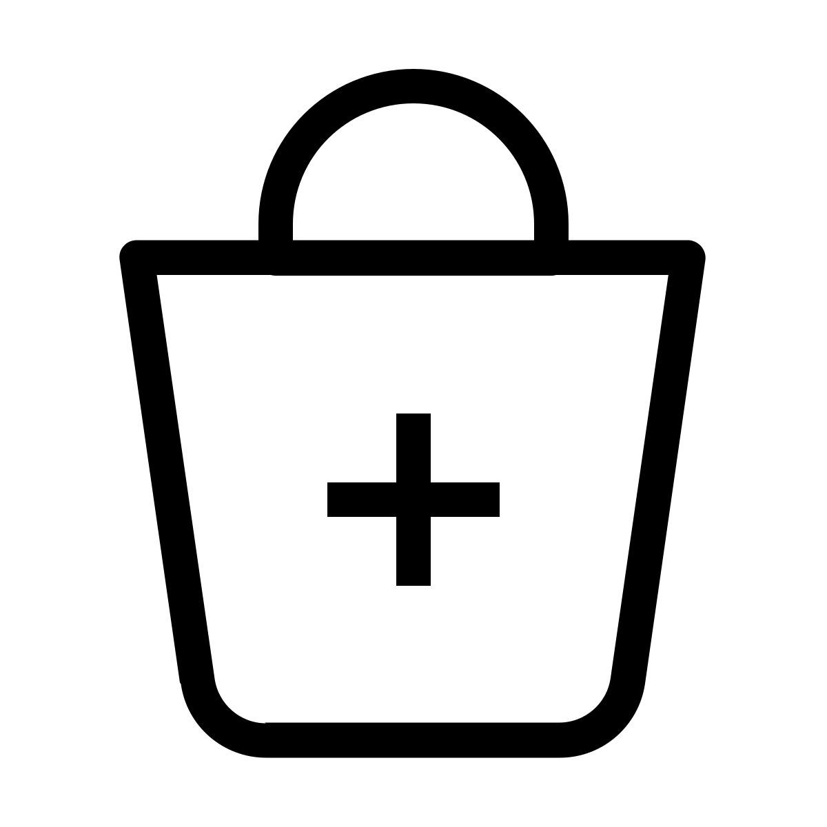 add to bag icon