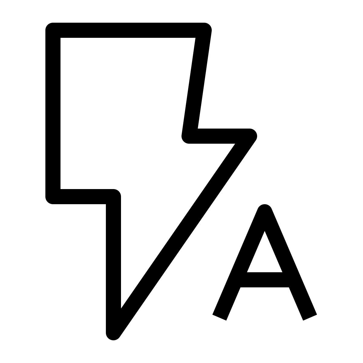flash automatico icon