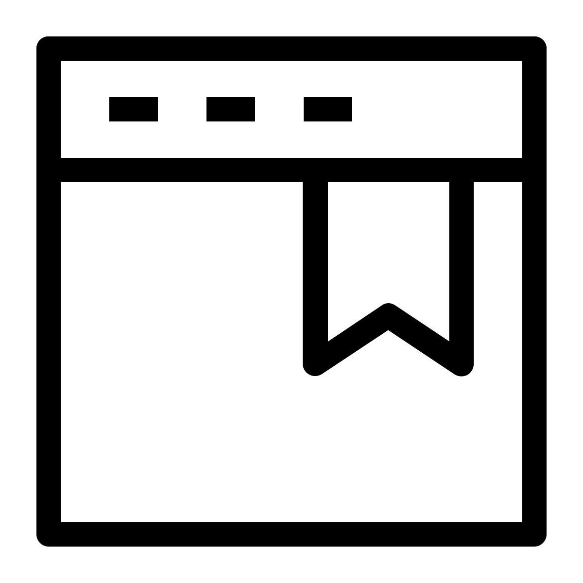 bookmark website icon